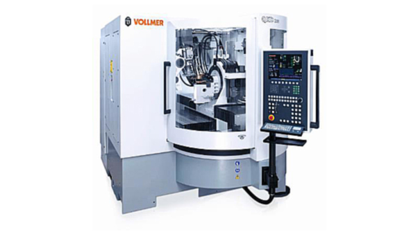 The QXD 200 eroding machine measures erodes grinds and polishes the edges of the diamondtipped milling tool in a single clamping