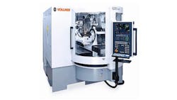 The QXD 200 eroding machine measures erodes grinds and polishes the edges of the diamondtipped milling tool in a single clamping The QXD 200 eroding machine measures erodes grinds and polishes the edges of the diamondtipped milling tool in a single clamping