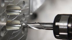 Raster finishing is improved in PowerMill 2015, with the software now able to set automatically the most appropriate angle for each region of the part. In previous versions, the user had to select each area and specify the angle manually. The new option is most beneficial when finishing a series of pockets aligned in different directions, according to the developer. Raster finishing is improved in PowerMill 2015, with the software now able to set automatically the most appropriate angle for each region of the part. In previous versions, the user had to select each area and specify the angle manually. The new option is most beneficial when finishing a series of pockets aligned in different directions, according to the developer.