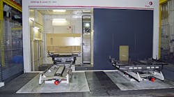 The Giddings & Lewis MC 1600 horizontal boring mill from Fives is designed for multi-axis contour milling, precision boring, drilling and tapping. At Milwaukee Machine Works, it will produce various large-dimension parts, including wind-turbine gearbox housings and fluid end manifolds for oil-and-gas industry projects. The Giddings & Lewis MC 1600 horizontal boring mill from Fives is designed for multi-axis contour milling, precision boring, drilling and tapping. At Milwaukee Machine Works, it will produce various large-dimension parts, including wind-turbine gearbox housings and fluid end manifolds for oil-and-gas industry projects.