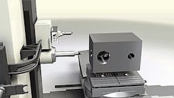 The contouring head has a standard Capto C8 interface and loads tools via the machine39s automatic toolchanger The contouring head has a standard Capto C8 interface and loads tools via the machine39s automatic toolchanger