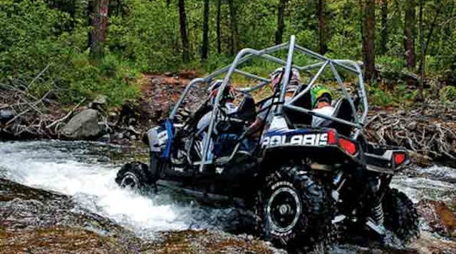 Polaris designs and manufactures numerous of off-road all-terrain vehicles and &ldquo;side-by-sides&rdquo;, including the RZR-4.