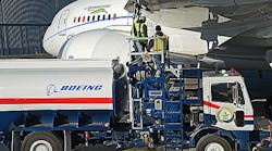 Boeing has six research centers around the world investigating aviation biofuels, which it noted have been documented to produce 50-80% fewer carbon emissions over a lifecycle than fossil jet fuel.