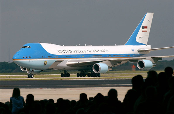 Boeing supplied the two 747200Bs currently designated as Air Force One in the early 1990s