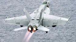 The F414 is a 98-kN afterburning turbofan engine used in military jets, including the Boeing F/A-18E/F Super Hornet. The F414 is a 98-kN afterburning turbofan engine used in military jets, including the Boeing F/A-18E/F Super Hornet.