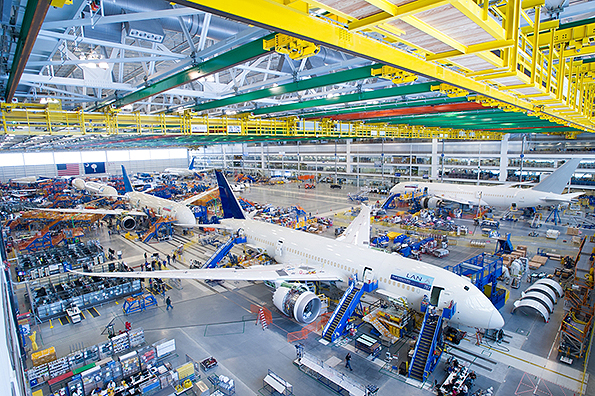 The OEM has over 7700 employees in total at Boeing South Carolina the operation it began to develop in 2008 as a second site for its 787 Dreamliner production