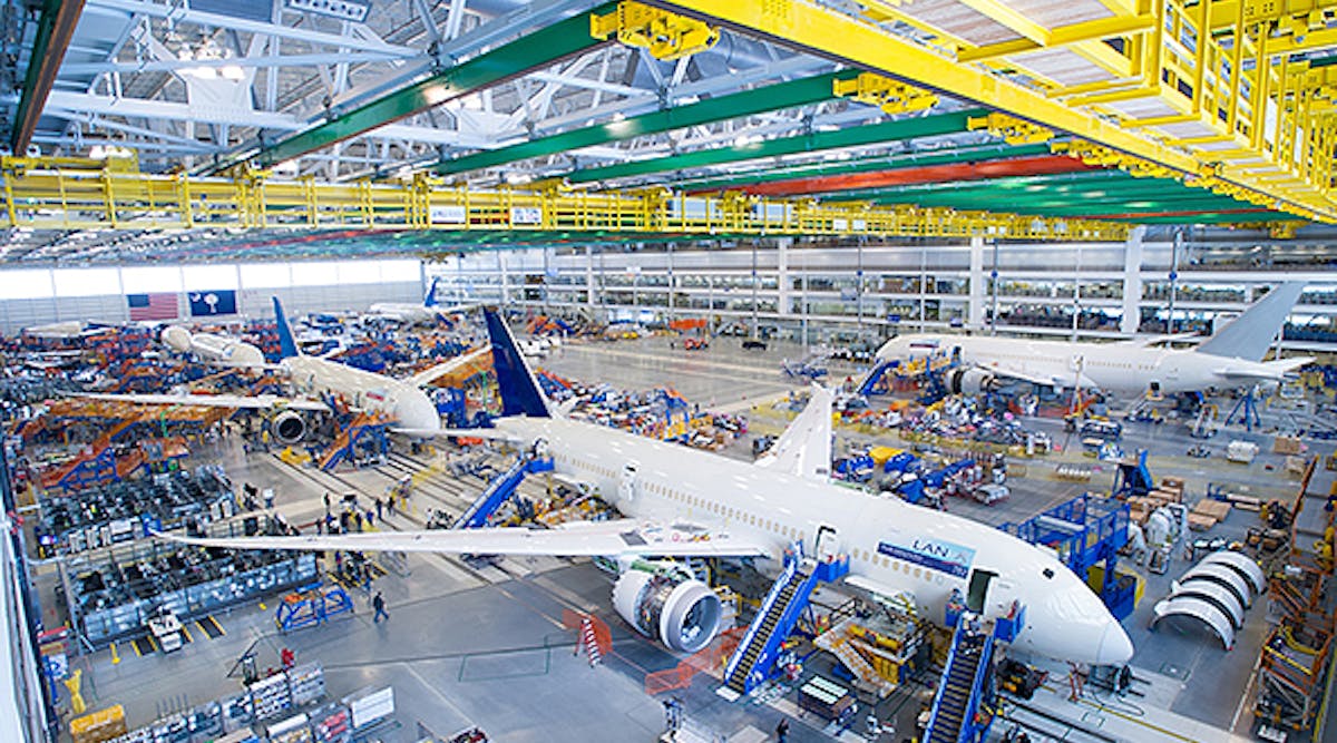 The OEM has over 7,700 employees in total at Boeing South Carolina, the operation it began to develop in 2008 as a second site for its 787 Dreamliner production.