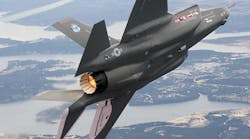 The F35 Lightning II jet fighter is a stealthenabled aircraft designed and built by Lockheed Martin powered by a single turbofan engine built and supplied by Pratt amp Whitney The F35 Lightning II jet fighter is a stealthenabled aircraft designed and built by Lockheed Martin powered by a single turbofan engine built and supplied by Pratt amp Whitney