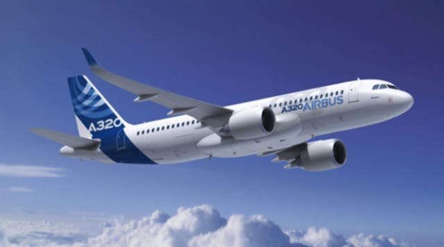 The A320neo will be a fuel-efficient variant of the A320 single-aisle aircraft, with a larger payload and a range of 500 miles. Airbus has reported 2,817 orders for the new design.