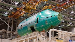 Boeing&rsquo;s assembly complex at Everette, Wash., currently is building 1.5 747-8s every month. &ldquo;We anticipate a stable future for the 747 production system,&apos; a Boeing executive stated.