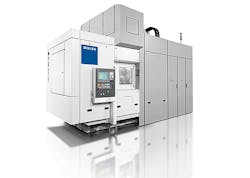 Heller Machine Toolsrsquo Vince Trampus said the MC20 module design ldquomatches machine speed and torque to material provides easy access to work areas and tools and creates a bed and frame that provide optimum rigidity even in heavy cutting over years of operationrdquo Heller Machine Toolsrsquo Vince Trampus said the MC20 module design ldquomatches machine speed and torque to material provides easy access to work areas and tools and creates a bed and frame that provide optimum rigidity even in heavy cutting over years of operationrdquo