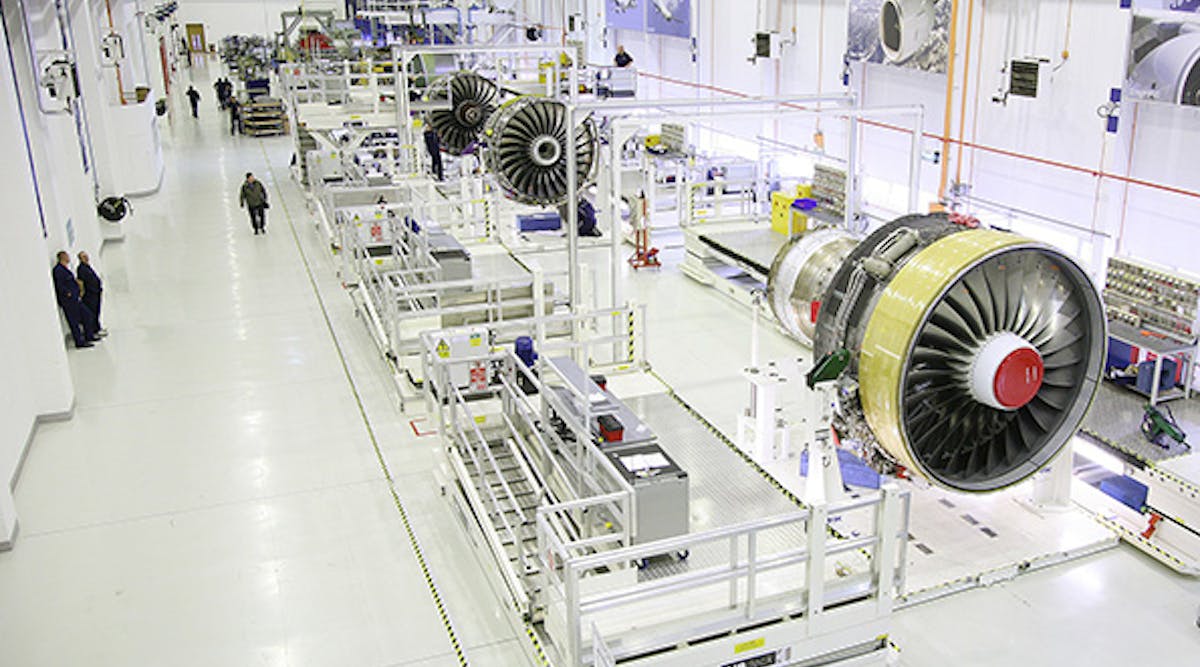 The Inchinnan, Scotland plant produces pressure blades and high- and intermediate-pressure shrouds for Rolls-Royce Trent 900 turbofan jet engines, and will add production of airfoils for lower-volume engine programs, like the Adour and BR715.