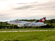 Swiss will be the first airline to put the CS100 aircraft into service, in the first half of next year, Bombarier has said.