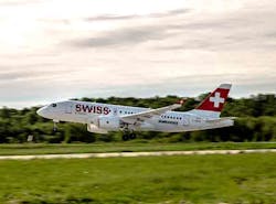 Swiss will be the first airline to put the CS100 aircraft into service in the first half of next year Bombarier has said Swiss will be the first airline to put the CS100 aircraft into service in the first half of next year Bombarier has said