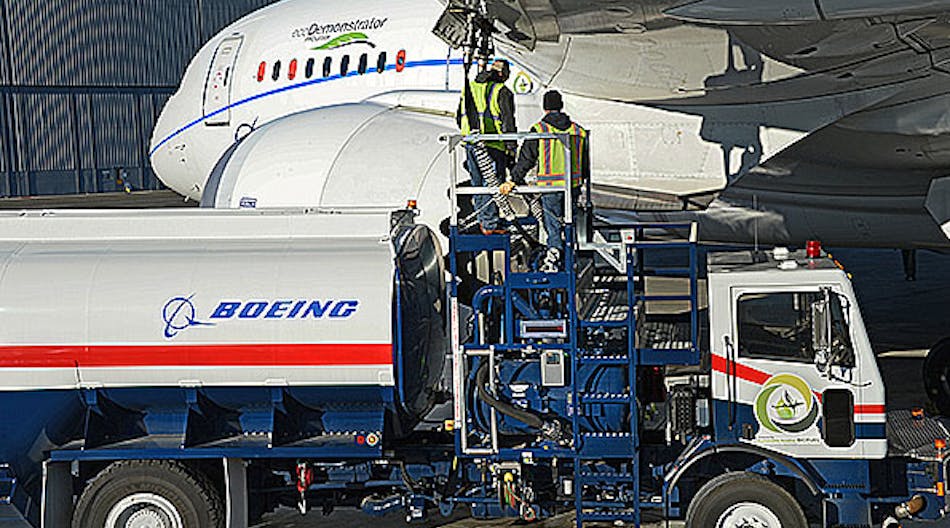 Boeing has research programs into aviation biofuels in the U.S., Australia, Brazil, China, Europe, the Middle East, South Africa, and Southeast Asia, and soon in Mexico. It contends that &ldquo;sustainably produced biofuel&rdquo; would reduce lifecycle CO2 emissions 50-80%, compared to conventional petroleum fuel.
