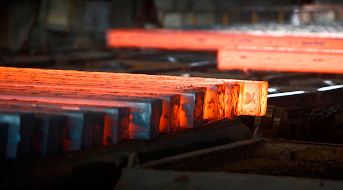 Raw steel is the output of basic oxygen furnaces and electric arc furnaces that is cast into semi-finished products, such as slabs, blooms, or billets. The World Steel Assn. reports tonnage and capacity utilization data for carbon and carbon alloy steel; data for production of stainless and specialty alloy steels are not included.
