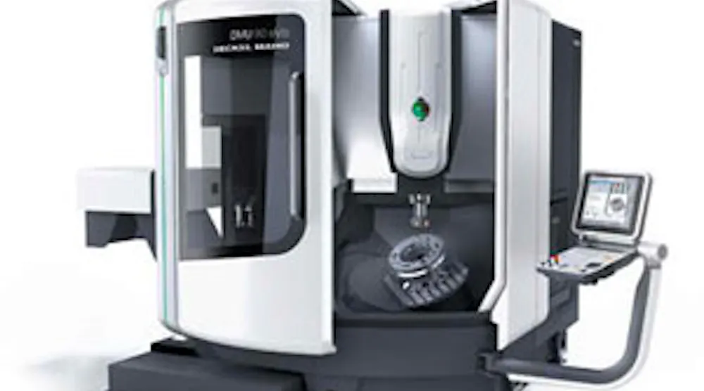 Dmu 600 DMG Launches DMU 60 eVo 5-Axis Machining Center | American Machinist