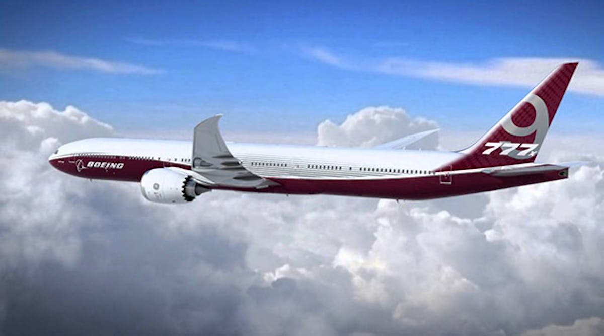 Longer wings will improve the aerodynamics of the 777X, and folding wing tips will allow the new jets to occupy many of the same gates now filled by the current 777 series aircraft.