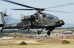 The AH64 Apache is an attack helicopter fixed with twinturboshaft engines multiple weapons options and sophisticated targeting capabilities