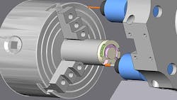 BobCADCAMrsquos Version 28 includes a Mill Turn module that supports complex setups including multiple turrets multiple spindles programmable tailstocks and steady rests and machines with B fiveaxis milling heads C and CY axis capabilities BobCADCAMrsquos Version 28 includes a Mill Turn module that supports complex setups including multiple turrets multiple spindles programmable tailstocks and steady rests and machines with B fiveaxis milling heads C and CY axis capabilities