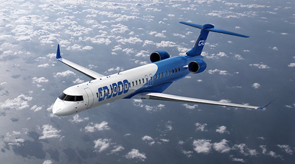Including the current order, Bombardier has booked a total of 1,902 firm orders for CRJ Series aircraft, including 428 for the CRJ900.