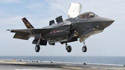 The F35 is a stealthenabled singleengine aircraft in development for more than a decade and now in testing and training use by the US Marine Corps The F35 is a stealthenabled singleengine aircraft in development for more than a decade and now in testing and training use by the US Marine Corps
