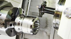 Multi-axis machining adds process complexity without increasing the set-up time and operator intervention.