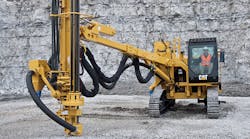 Caterpillar will divest its track-drill product line, which involves mining equipment used in surface exploration of ore and mineral deposits. Forty jobs will be eliminated at the Denison, Tex. plant where track drills are produced.