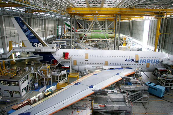 Despite record order volume for new jets Airbus continues to exceed production costs on several commercial aircraft series In July it announced that just 12 of its A380 widebody jets are due to be delivered in 2018 compared to 27 delivered last year While the A380 program remains profitable at current production rates Airbus cautioned the reduced rate would threaten its profits