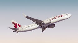 In addition to the 40 new wide-body Boeing aircraft, Qatar Airways issued a letter of intent to buy up to 60 Boeing 737 MAX 8 single-aisle jets.
