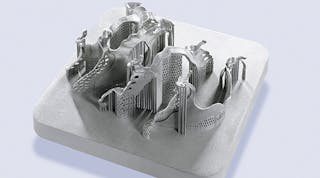 Concept Laser develops production technology for additive manufacturing of metal components from powder using laser power to sinter the metal and fuse layers of material into complex designs.