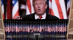 The Presidentelect speaking to the Republican National Convention in Cleveland July 21 2016 The Presidentelect speaking to the Republican National Convention in Cleveland July 21 2016