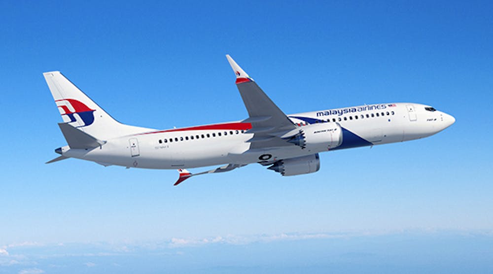 Earlier this year Boeing drew an order to supply 50 737 MAX aircraft to Malaysia Airlines, a contract that may be worth $5.5 billion at current list prices if all options are fulfilled. Single-aisle aircraft will be the most in-demand products in the region&rsquo;s 20-year market forecast.