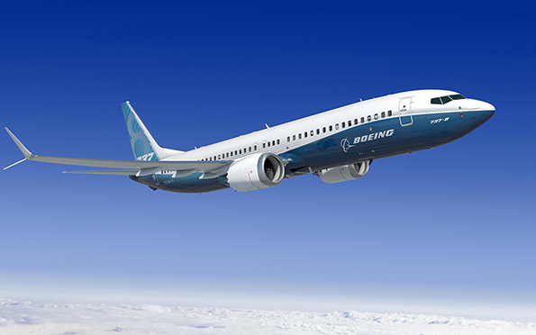 The 737 MAX is the latest version of Boeingrsquos narrowbody passenger jet series and will make its commercial debut in 2017 It is powered by two CFM International LEAP1B engines