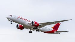 Boeing delivered a 787-8 to Avianca, the tenth now in service for the Colombian carrier. (Tim Stake photo)