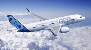 The A320neo is the &ldquo;new engine option&rdquo; for the Airbus A320 narrow-body aircraft (the original design is now referred to as the A320ceo, or &ldquo;current engine option&rdquo;), with a choice of CFM International&rsquo;s LEAP-1A or Pratt &amp; Whitney PW1000G engine.