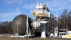 The GEnx demonstrator engine during the second phase of testing for ceramic matrix composite components at GE Aviation39s test stand in Ohio The GEnx demonstrator engine during the second phase of testing for ceramic matrix composite components at GE Aviation39s test stand in Ohio