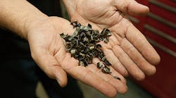 Big job big chips With the breakthrough Ingersoll insert AWC turns big valve bonnets using depths of cut of nearly 033 inch Freecutting tool geometry reduces cutting forces to make it possible Big job big chips With the breakthrough Ingersoll insert AWC turns big valve bonnets using depths of cut of nearly 033 inch Freecutting tool geometry reduces cutting forces to make it possible