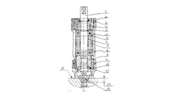 A diagram for a functional countersink setup A diagram for a functional countersink setup