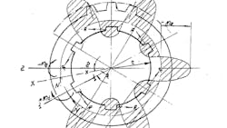 A section of Figure 2 see detail below illustrating the variability of torsion and bending A section of Figure 2 see detail below illustrating the variability of torsion and bending