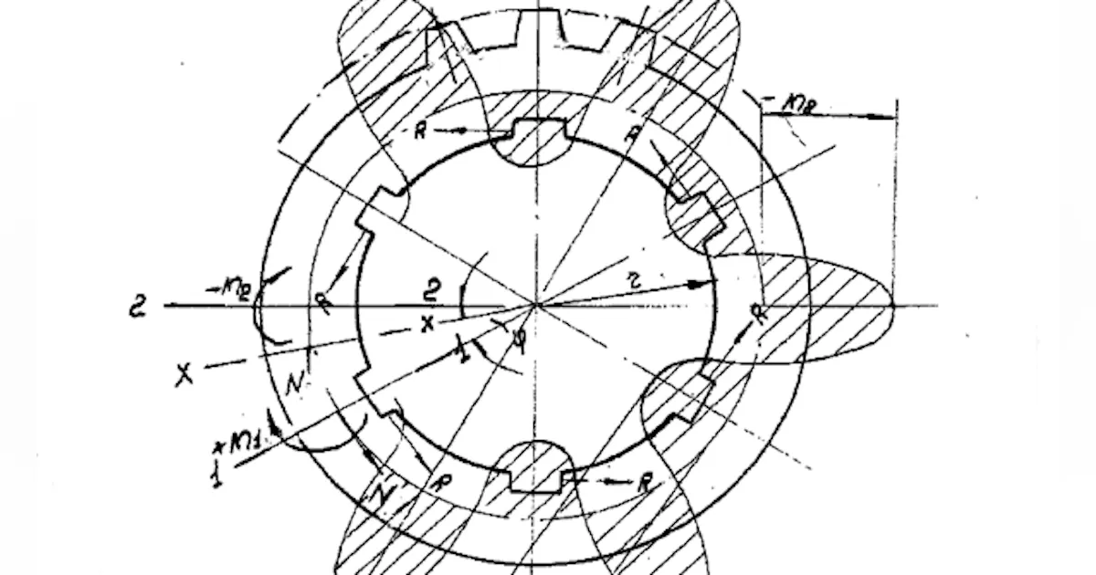 Spline Connection Calculating Strength of Materials for Spline Bush with External Gear ...