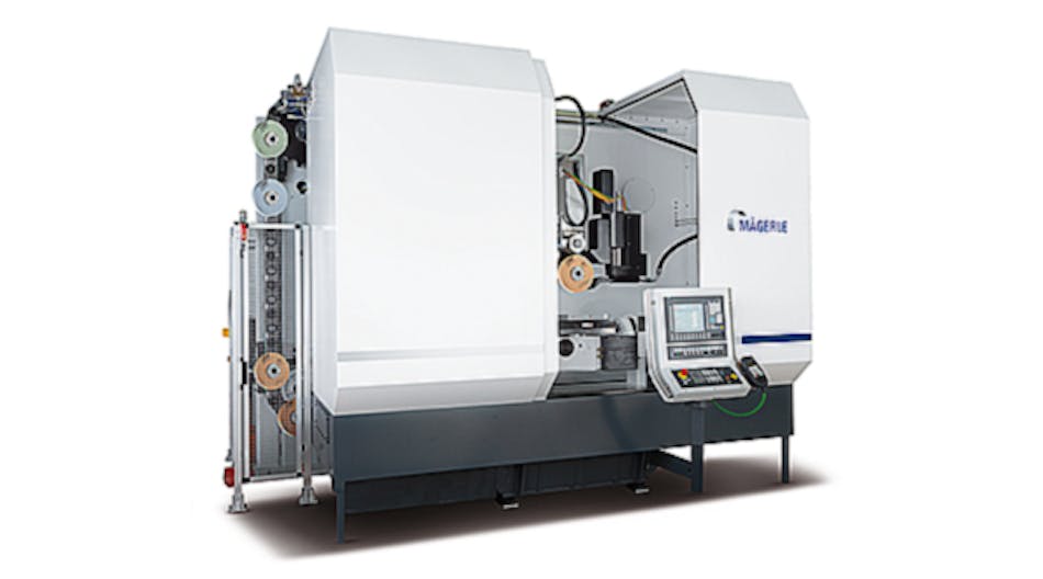 United Grinding introduced its M&auml;gerle MFP 100 to the North American market, a space-conscious design for precision grinding of large-dimension workpieces.