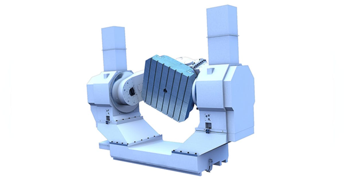 High-Accuracy Rotating Tables for Large-Dimension Workpieces | American ...