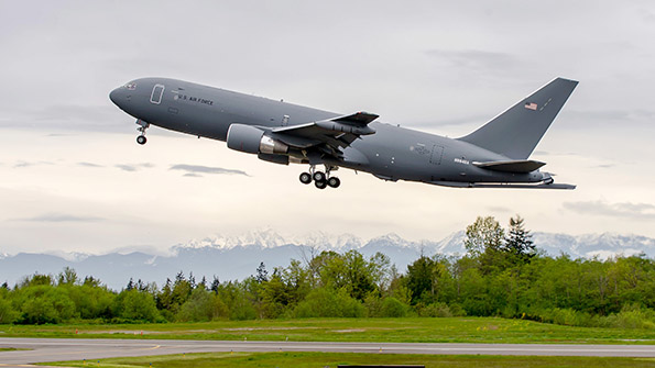 The KC46A is a reconfiguration of the 767 twinengine widebody passenger jet Boeing developed a refueling aircraft for all US allied and coalition military jets and carry passengers cargo and patients