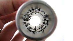 Crossdrilled holes act as conduits for fluids lubricants and gases Failing to remove burrs can cause blockage of these critical passages or create turbulence in the flow Crossdrilled holes act as conduits for fluids lubricants and gases Failing to remove burrs can cause blockage of these critical passages or create turbulence in the flow