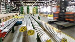 Service centers supply a significant volume of steel and aluminum products consumed by machine shops and fabricators whose activities reflect overall industrial activity in North America Service centers supply a significant volume of steel and aluminum products consumed by machine shops and fabricators whose activities reflect overall industrial activity in North America