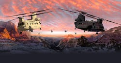 Boeing will build and test three U.S. Army CH-47F Block II Chinook helicopters as part of a modernization effort to increase the aircraft’s lift capacity. (Boeing illustration) Boeing will build and test three U.S. Army CH-47F Block II Chinook helicopters as part of a modernization effort to increase the aircraft’s lift capacity. (Boeing illustration)