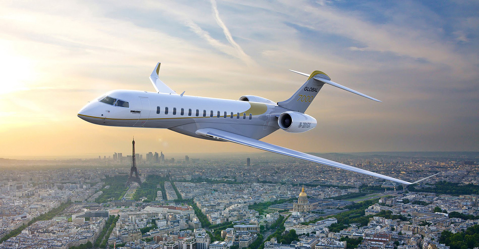 Bombardier Global 7000 business jet
