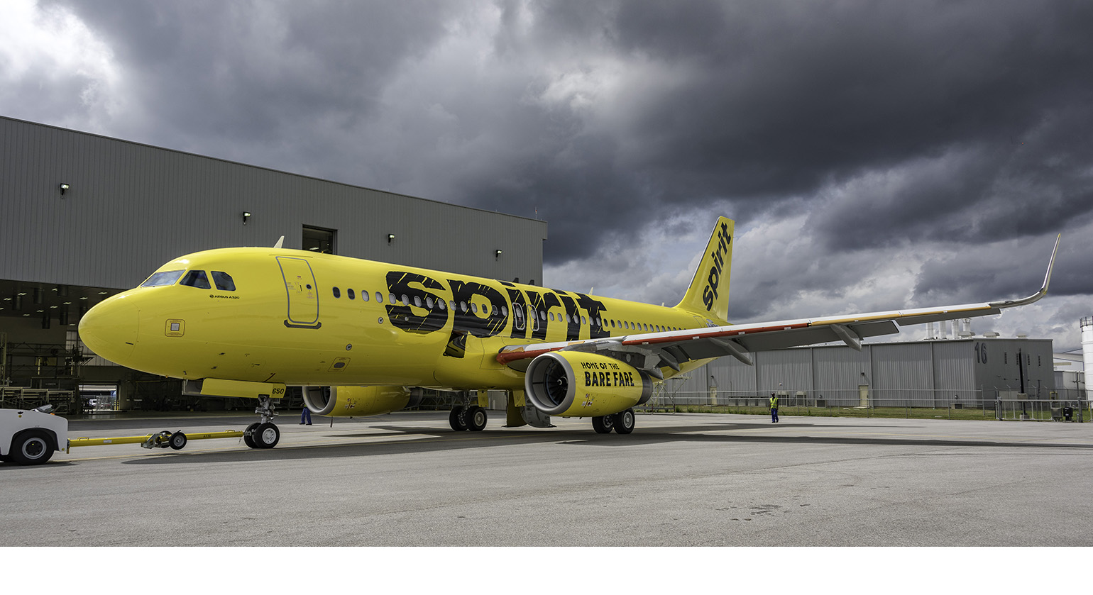 Spirit Airlines Airbus A320 Mobile, Ala.