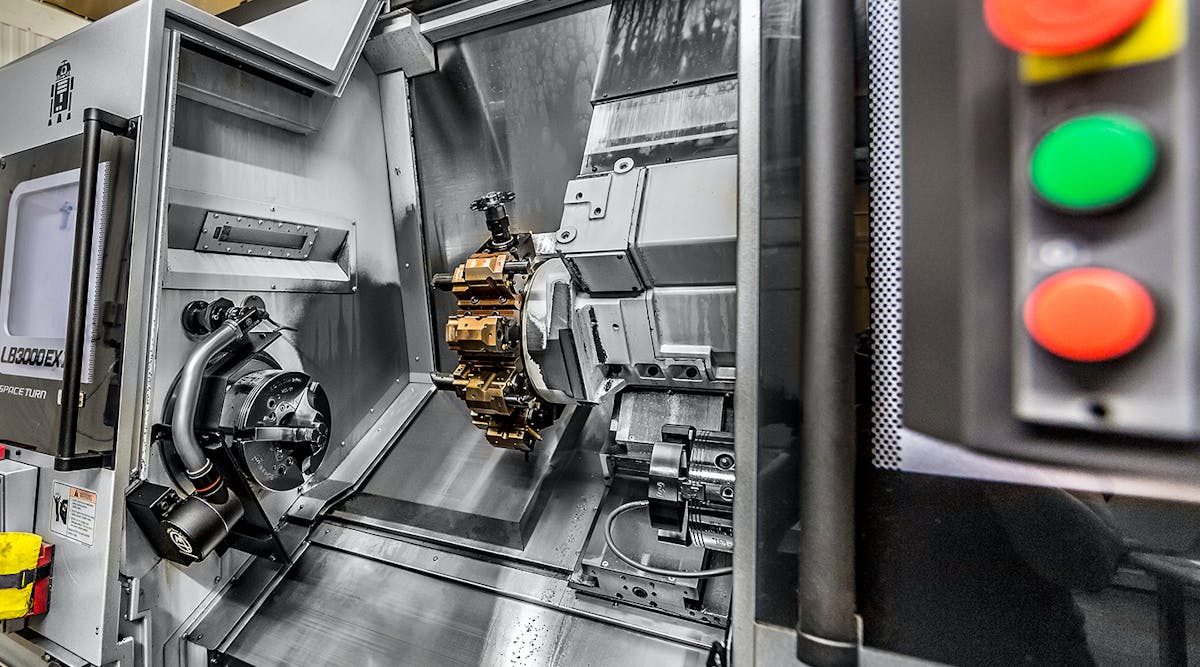 Wolfram Manufacturing in Austin, Tex., machines complex geometries on four- and five-axis CNC machines.